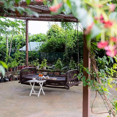 Stayvista At Idyllic Farmhouse - A Glasshouse With Outdoor Pool Gurgaon Exterior foto